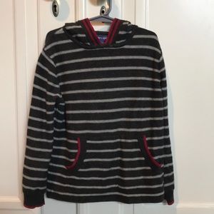 Boys hooded sweater, size 6.